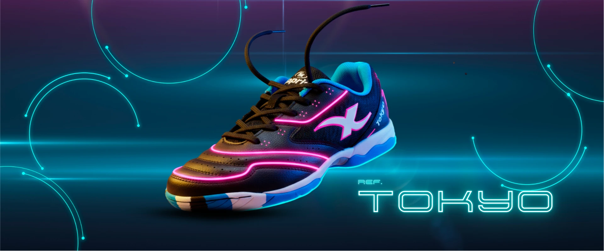 Zapatillas Saprix Tokio Negra